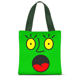 Tas Tote Fullprint Kartun Face