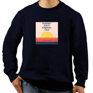 Jaket Sweater Penikmat Senja Hehe