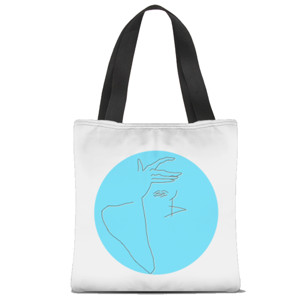 Tas Tote Fullprint Tutup mata