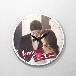 Jam Dinding Template Jam Dinding Tema Pernikahan 6