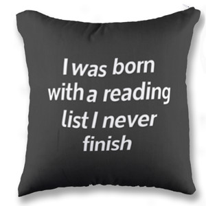 Bantal Reading List Pillow