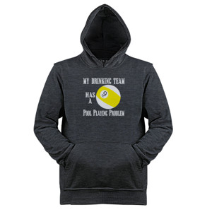 Jaket Hoodie Pool Playing