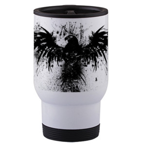 Travel Mug Black Eagle