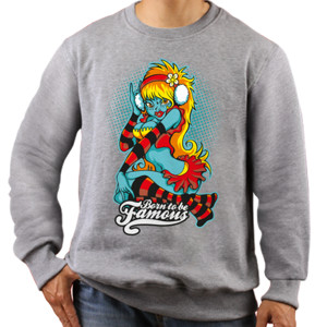 Jaket Sweater Born to be famous