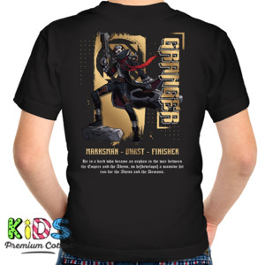 Kaos Granger Mobile Legends Hero Streetwear Design