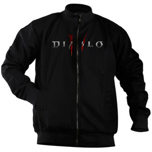 Jaket Bomber Kaos Diablo Logo (CLDBL01)