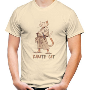 Kaos Karate Cat