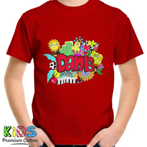 Kaos Doodle Name (Customize)