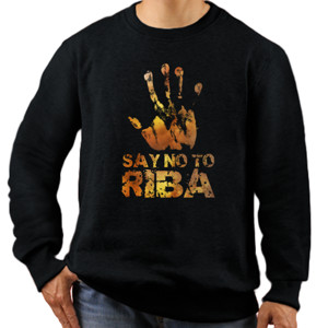 Jaket Sweater Say No To Riba 3