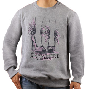 Jaket Sweater Anywhere You Want