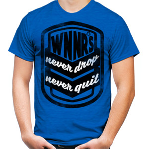 Kaos WINNERS NEVER DROP NEVER QUIT