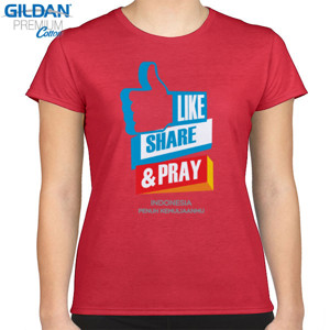 Kaos like share & pray