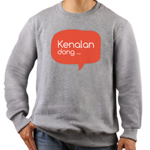 Jaket Sweater Kenalan Dong