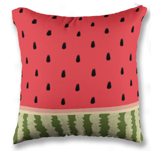 Bantal Bantal Sofa Kotak Motif Semangka