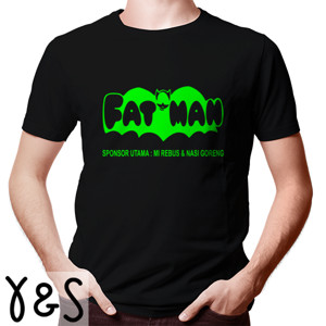 Kaos Kaos Kaos Ukuran Besar Fatman Hijau Lucu Mi Rebus