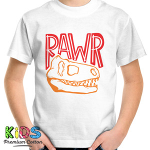 Kaos Distro Rawr dinosaur