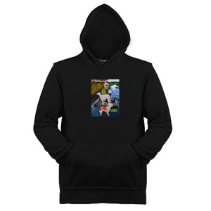 Jaket Hoodie New Goodfellas Painting Old Man with Two Dogs