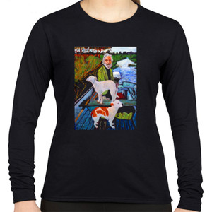 Kaos New Goodfellas Painting Old Man with Two Dogs