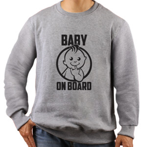 Jaket Sweater Baby on board 01