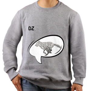 Jaket Sweater Baju Motif Hewan Pohon