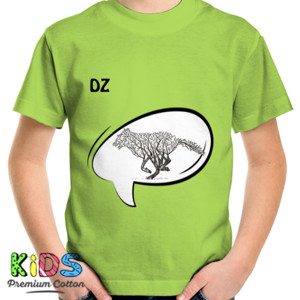 Kaos Baju Motif Hewan Pohon