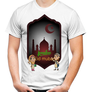 Kaos Ramadan - Eid mubarak