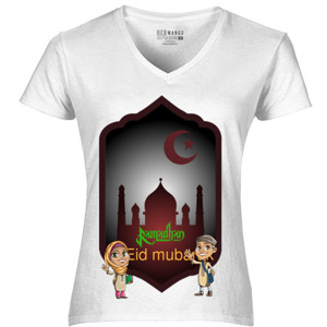 Kaos Ramadan - Eid mubarak