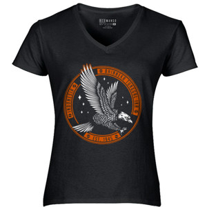 Kaos INDONESIA GARUDA 3 white  orange