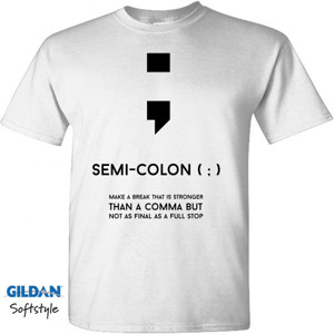 Kaos Othila Punctuation Edition - Semi-colon