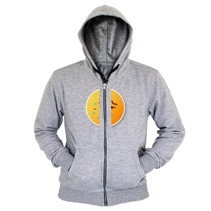 Hoodie Zipper Kaos emote Panic