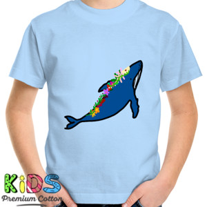 Kaos Cute Humpback Whale 3