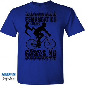 Kaos Semangat Ku seiring Gowes Ku