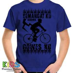 Kaos Semangat Ku seiring Gowes Ku