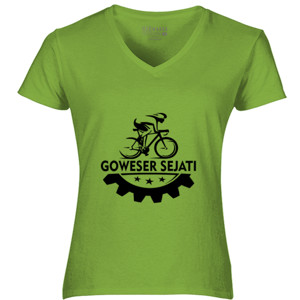 Kaos Sepeda Gowes Pada Waktunya Goweser
