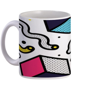 Mug Neo memphis background 2