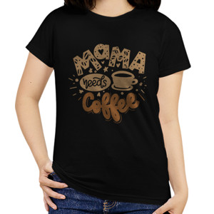 Kaos Mama needs coffee km02