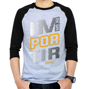 Kaos Raglan Sweater Mr.Hu