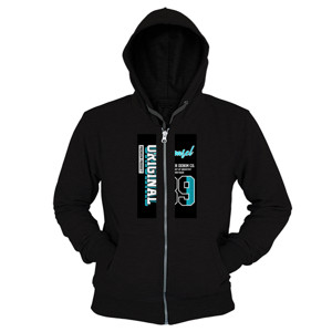 Hoodie Zipper Apparel Original 89 Blue