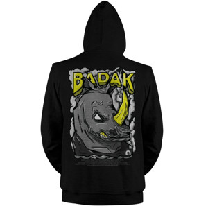 Jaket Hoodie Illustrasi Badak - GOSTA