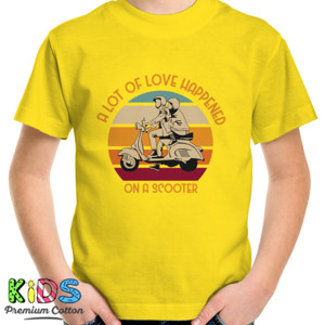 Kaos A lot of Love happened on a scooter