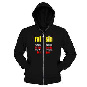 Hoodie Zipper Rahasia