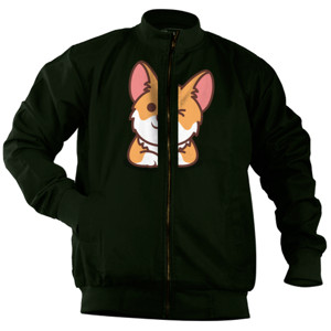 Jaket Bomber Kaos Anjing 017