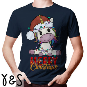 Kaos Unicorn Merry Christmas Kaos Natal Anak