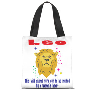 Tas Tote Fullprint leo