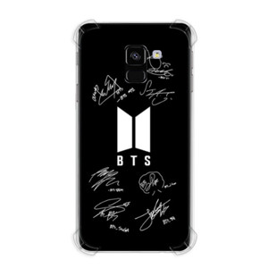 BTS Signature Black Background Casing HP