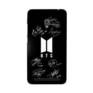 BTS Signature Black Background Casing HP