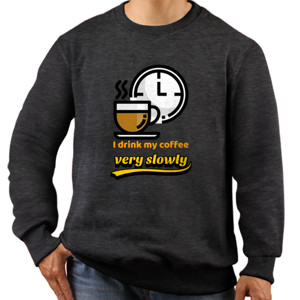 Jaket Sweater Cara Minum Kopi