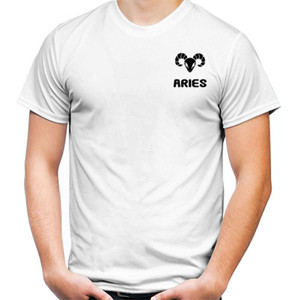 Kaos Zodiak Aries Logo - Black Exclusive