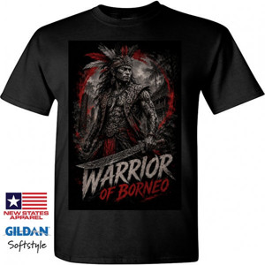 Kaos WARRIOR OF BORNEO