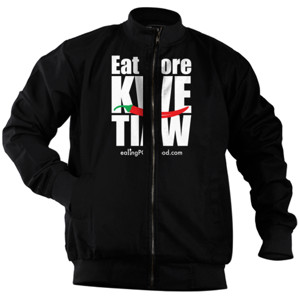 Jaket Bomber Kwe Tiaw
